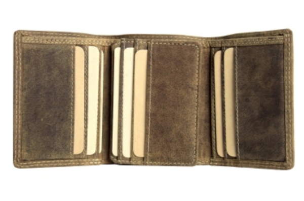 Bison Leather Wallet - Adrian Klis