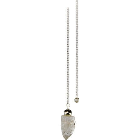 Pendulum - Raw Clear Quartz