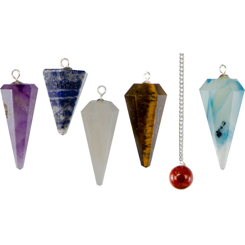 Pendulum - Assorted Hexagonal Crystal